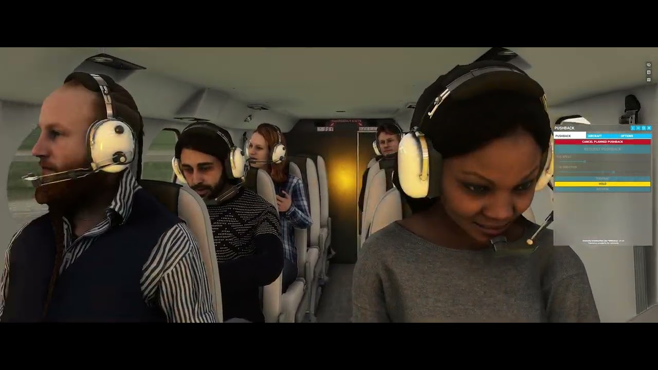 MSFS -  Colonsay to Barra (Picnic in the skye)