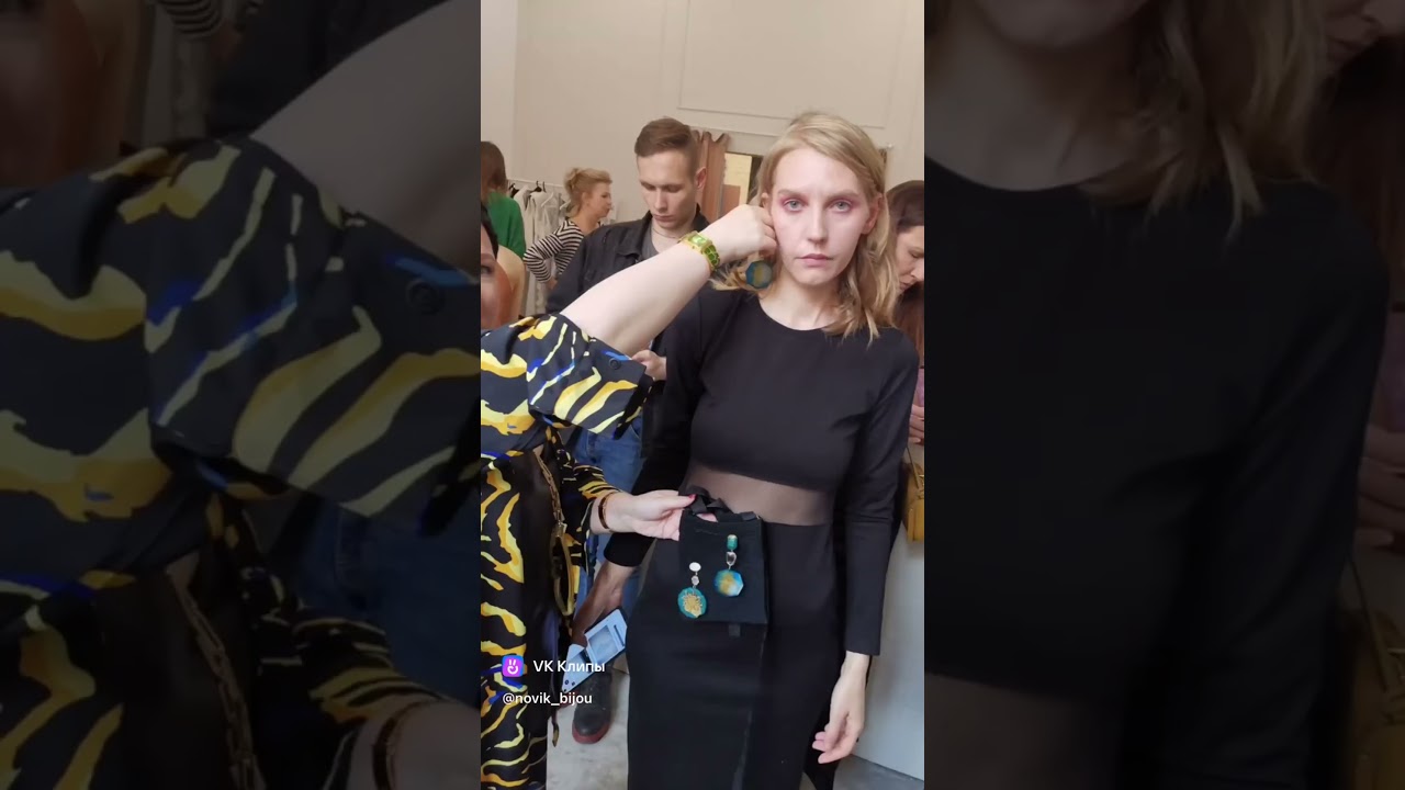 Эффектные украшения на Эффектных моделях от Бренда Novik Bijou!