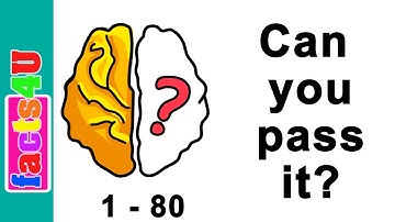 Brain out - Can you pass it? level 1 - 80 Free Puzzle To Tease your Brain
