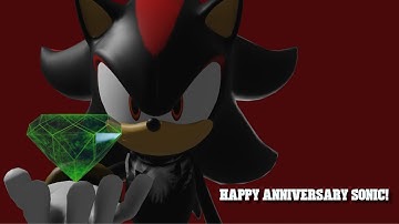 Happy Anniversary, Sonic The Hedgehog! (Blender Test Animation)