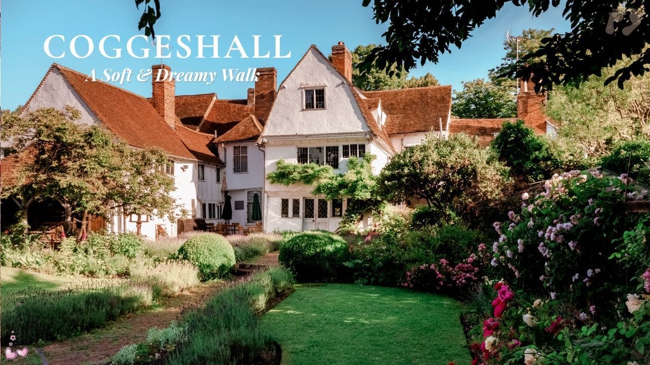 COGGESHALL – A Gentle Cinematic Stroll Through a Storybook English Town [No Talking] 4K