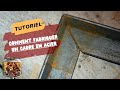 Tutoriel  2 mthodes pour fabriquer un cadre parfait en acier 