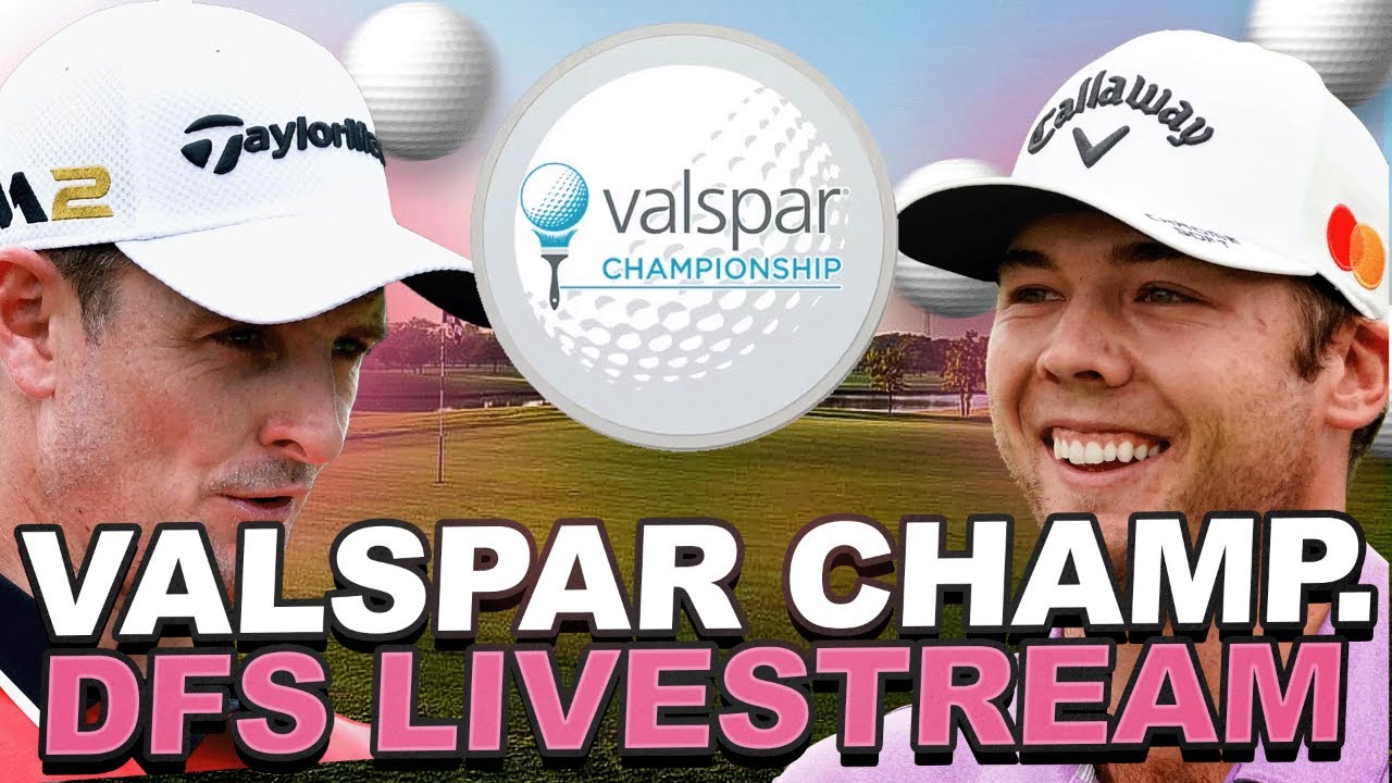 DFS Stream - 2023 Valspar Championship Player Pool, Ownership, Prize Picks + Live Chat