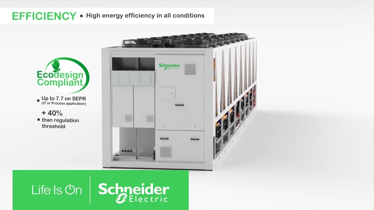 Uniflair Inverter Screw Chillers for Large Data Centers Schneider