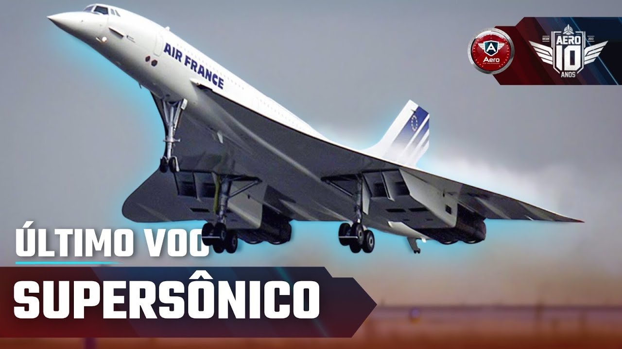 20 ANOS sem o CONCORDE. Teremos outro avião comercial SUPERSÔNICO?