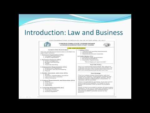 Video: Hvordan fornyer du en udløbet California Contractors License?