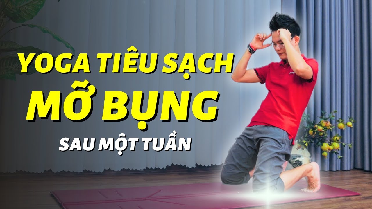 Yoga Tiêu Sạch Mỡ Bụng Cực Nhanh Chỉ Sau 1 Tuần Tự Tập | Kim Ba Yoga