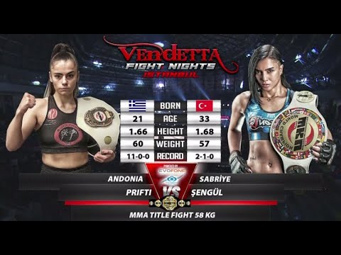 Andonia PRIFTI vs Sabriye ŞENGÜL