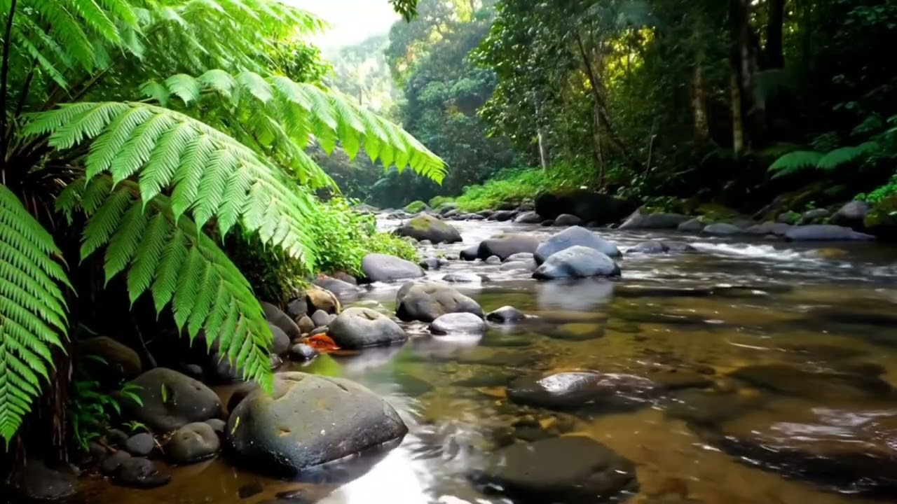 Zen River Ambience for Yoga and Sleep