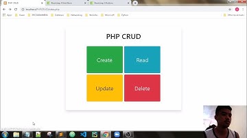 PHP CRUD | Part 4: CRUD Buttons