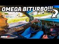 Acelerando o Omega BITURBO montado em casa! INSANO