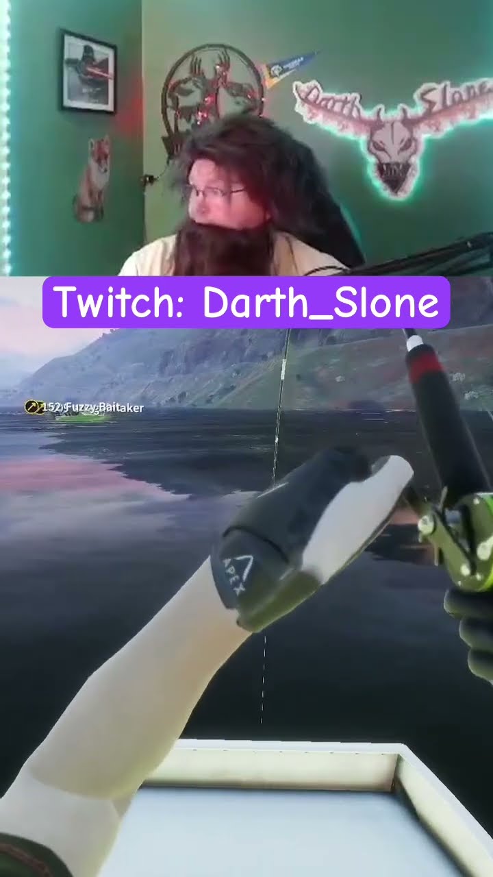 Diamonds just won’t leave me alone! #fishing #darthslone#gaming