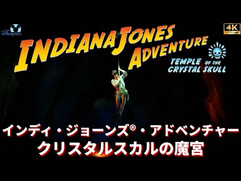 Tds インディ ジョーンズ アドベンチャー クリスタルスカルの魔宮の動画 東京ディズニーシー