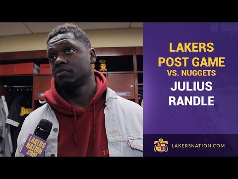 Julius Randle After First Career Triple-Double (13 pts, 18 rebs, 10 asts)