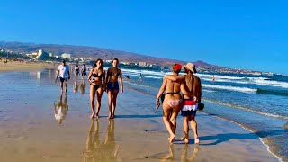 Gran Canaria The No 1 Attraction Beach Maspalomas to Playa del Ingles Walking Tour