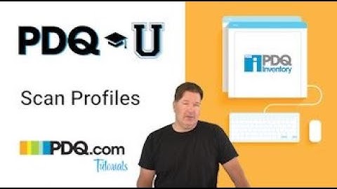 Scan Profiles in PDQ Inventory