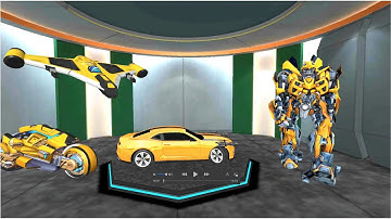 Robot biến hình ô tô, xe máy, máy bay đi chiến đấu | Kiều Hương