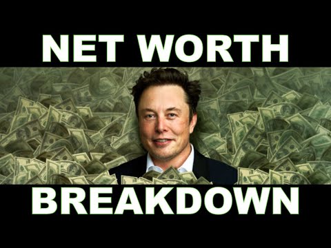Elon Musk - Net Worth Breakdown 2024
