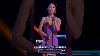 Ariana Grande Shows Of Her Talent