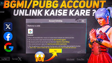 Only 2Min 🤯 | BGMI ID Unlink from Google Play, Twitter, Facebook | 100% Working Trick 🔥