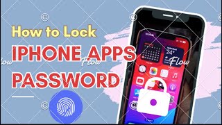 HOW TO LOCK ANY APP WITH PASSWORD AND FACE ID ON IPHONE  iphone viral