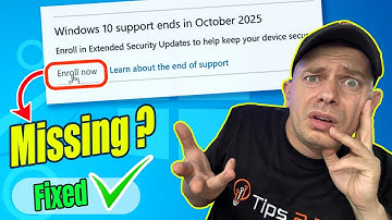 Windows 10 ESU Enrollment Not Showing? Here’s the Quick Fix!