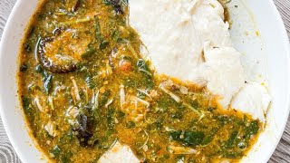 Vegan One Pot Ayoyo Soup with Tuo Zaafi
