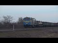 Тетрис накатом под горочку | TE33AC-2023 с грузовым поездом на перегоне Малая Токмачка - Ореховская