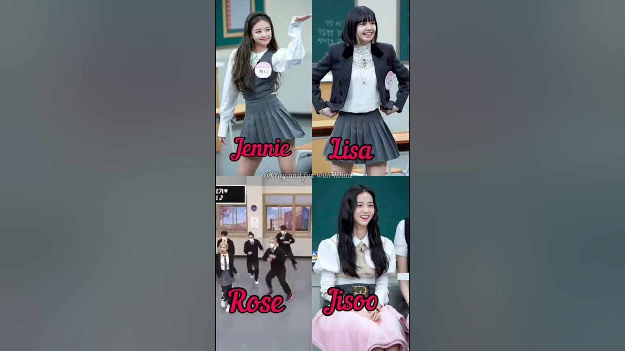JENNIE - SOLO🔥LISA - CRAB🔥ROSE - ON THE GROUND🔥JISOO -# FLOWER@Play and fun with Ishita 🤗
