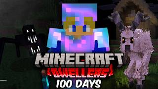 100 Days In Minecraft Bedrock's SCARIEST Mod