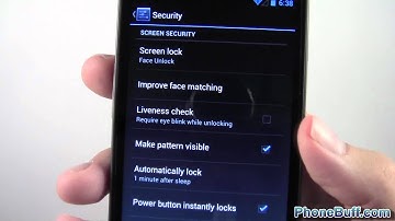 Face Unlock New Features On Android 4.1 Jelly Bean
