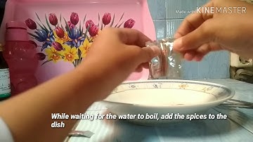 How to Make Instant Noodle by April & Dhini