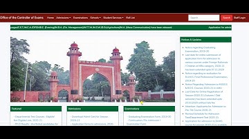 URGENT NOTICE OF AMU REGARDING GRADUATING EXAMINATION 2020|| ALIG GS CLASSES