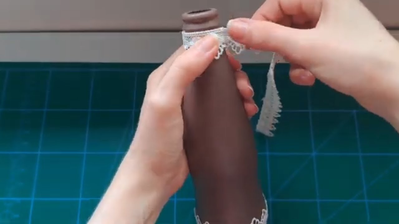 Create Your Own Stunning BROWN Glass Bottle Masterpieces! - YouTube
