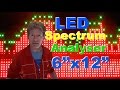 2048 LED spectrum audio analyser MS3264 from Banggood 6"x12"