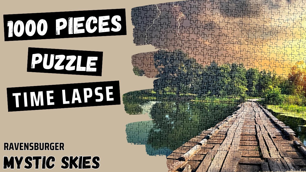 Mystic Skies 1000 Pieces | Ravensburger Puzzle | Time Lapse - YouTube