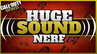 Huge Footstep Sound Nerf in CoD WW2! | Was it too Much