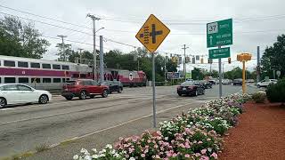 MBTA HSP46 2022 going to Middleborough Lakeville