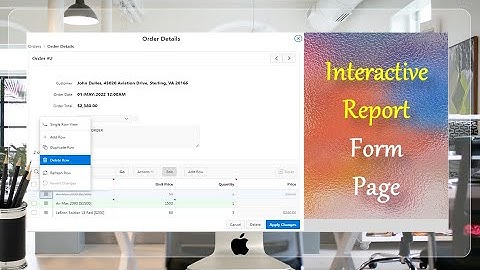 Give a New Look to Form Page Interactive Report - Part 15(A)