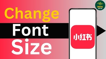 How To Change Font Size On Rednote App ?