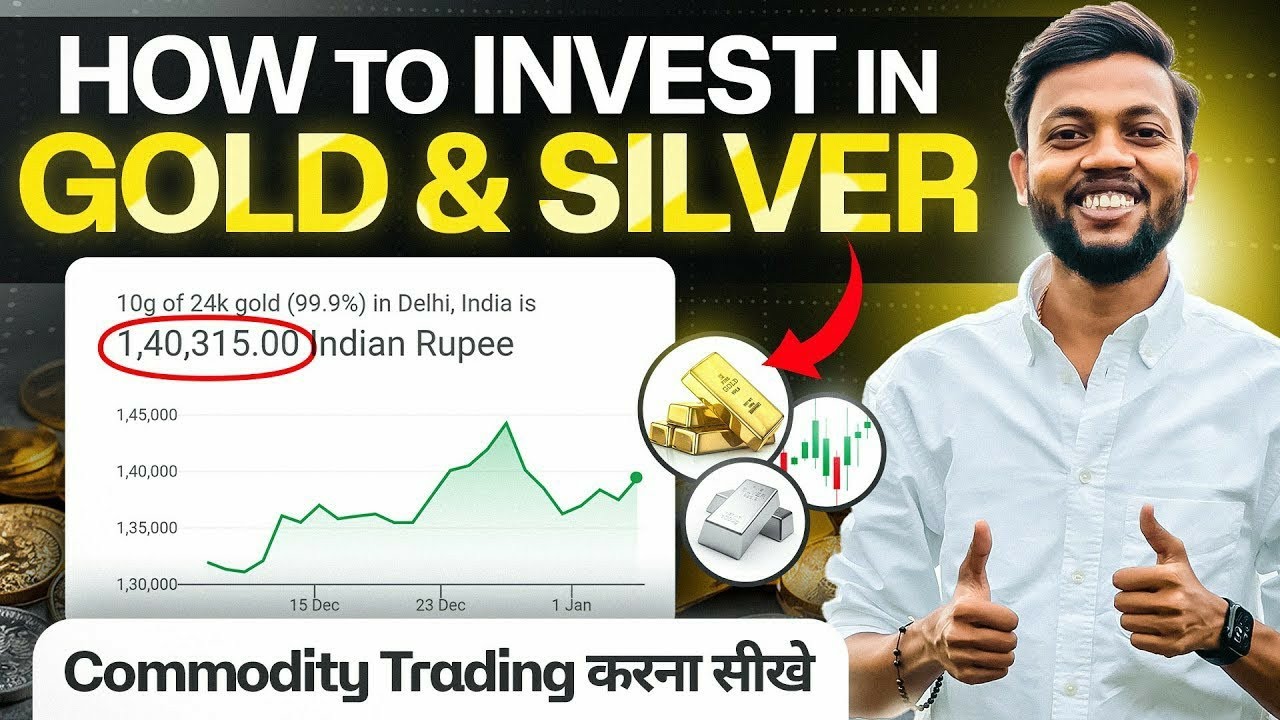 Commodity Trading For Begginers | How To Invest In Gold & Silver ...