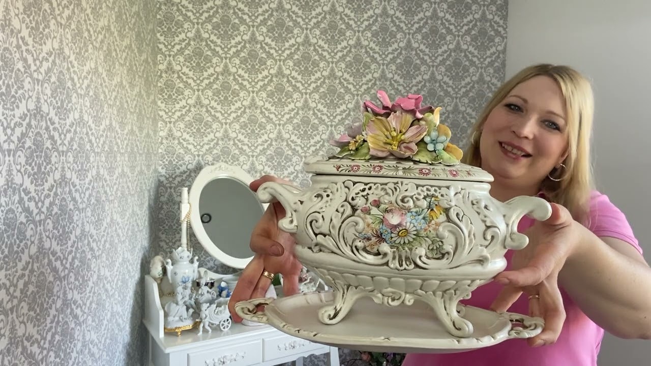 #23 porcelana ( Rosenthal, C.T, Limoges) szkło, figurki ( Franklin porcelain, unterweissbach)