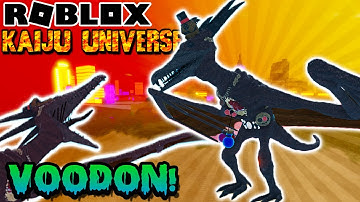 Roblox Kaiju Universe - New Halloween Kaiju! How to Get VOODON! ALL Item Locations!