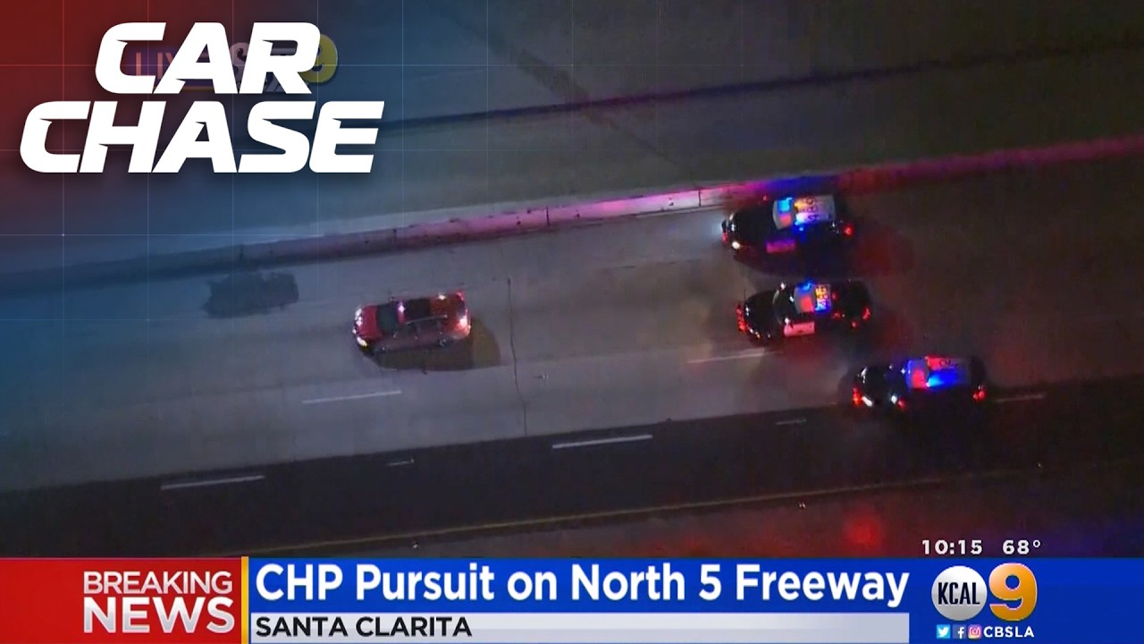 Police Chase Reckless Driver on LA freeway! - YouTube