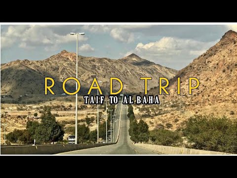 Road Trip from Al- Taif to Al- Baha Mountain [Silent Travel Vlog] Expat Life in Jeddah Saudi Arabia