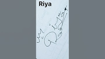 R... letter Signature style #shorts #short #calligraphy #calligraphyart #art #nameart #viral #name