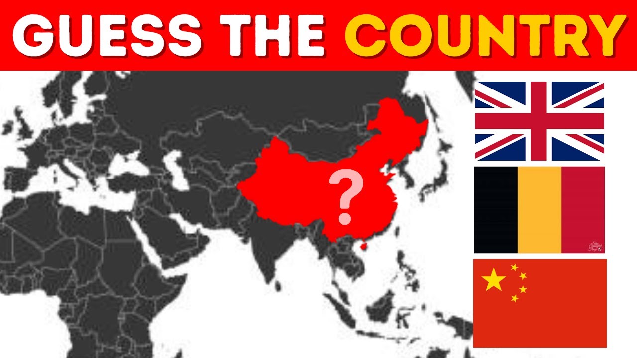 Guess the Country by Its Map 🗺️ | 25 Silhouette Challenge | Quiz Pheonix