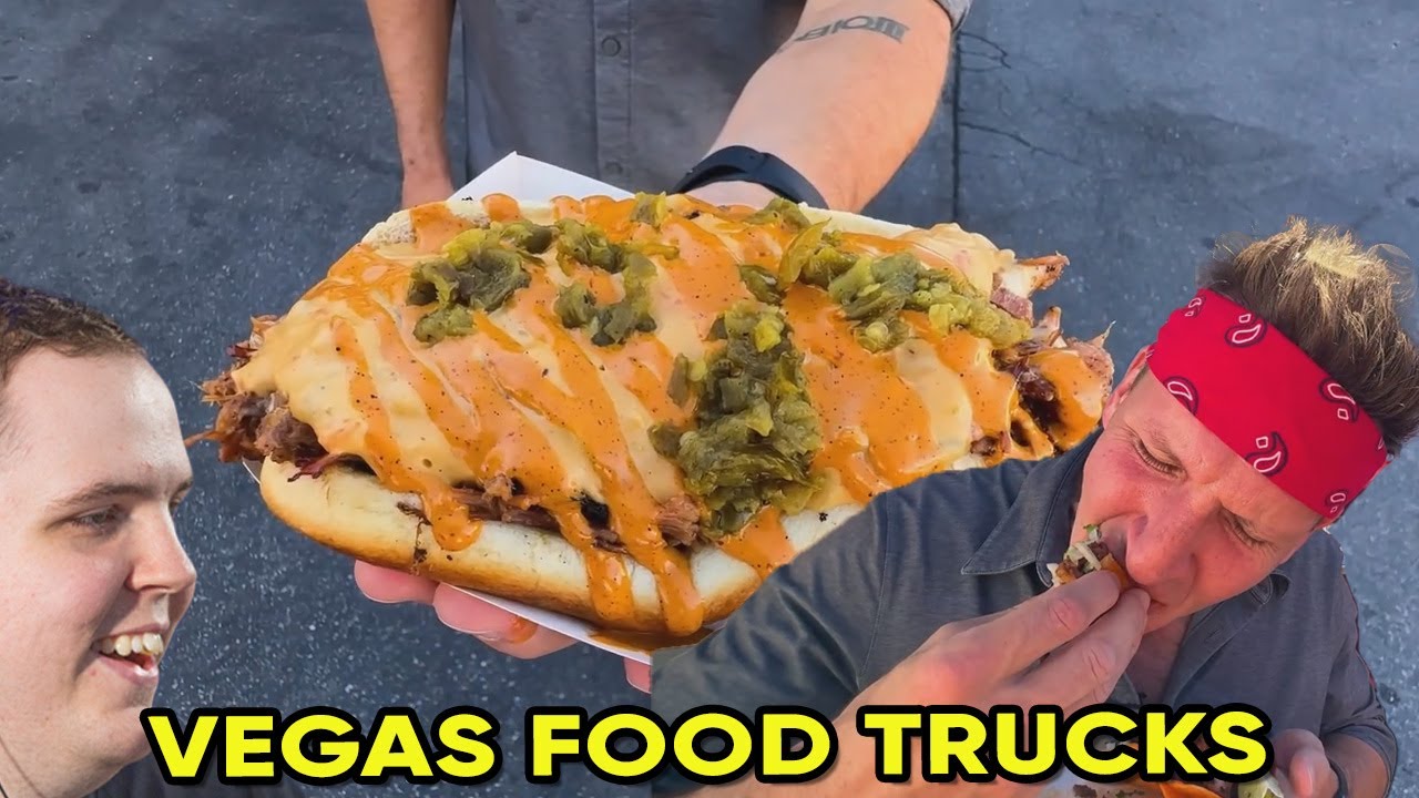 Vegas Food Trucks Bulldog Reacts to Best Ever Food Review Show YouTube