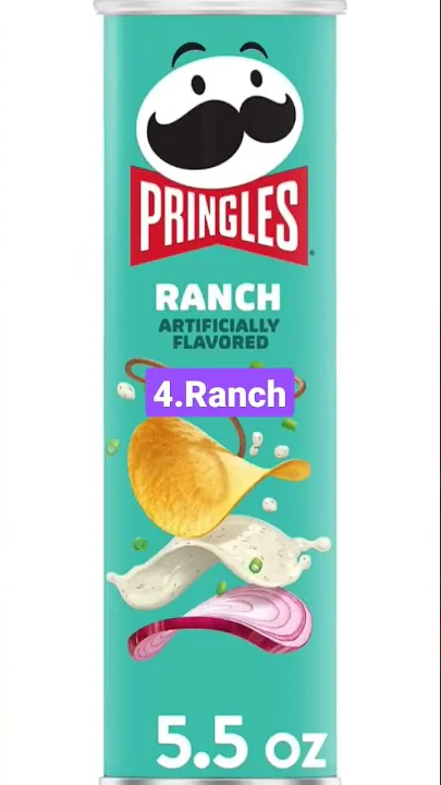 Ranking The Top 5 Pringles Flavors #shorts #pringles