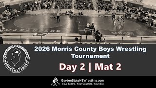 2026 Morris County Boys Wrestling Tournament (Day 2) (Mat 2)